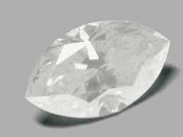 Natural loose Marquise Shape Fancy White Diamond