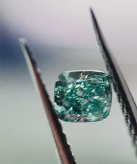 Fancy Vivid Blue-Green